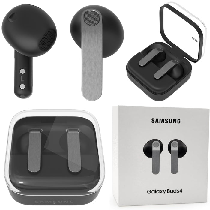 Samsung Galaxy Buds4 SM-R540 Wireless Earbuds w/ ANC & AI Language Interpreter (Renewed) (Renewed | Like New, Silver)