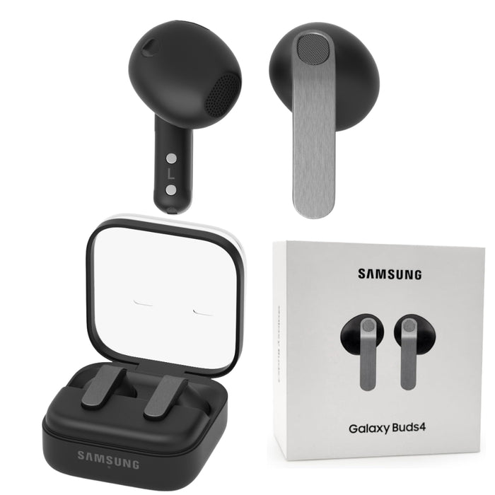 Samsung Galaxy Buds4 SM-R540 Wireless Earbuds w/ ANC & AI Language Interpreter (Renewed) (Renewed | Like New, Silver)
