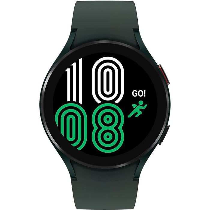 SAMSUNG Galaxy Watch 4 (44mm, GPS) 1.4" Health + Fitness Smartwatch R870 (Green) (Renewed | Like New, Green)