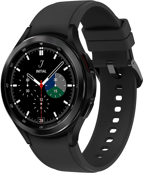 SAMSUNG Galaxy Watch 4 Classic (46mm, LTE) Health + Fitness Smartwatch R895 (Acceptable - Refurbished, Black)