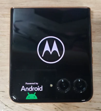 Housing + Batt + Internal components for Motorola Razr+Plus 5G 2025 (For Parts | Non-Functional, PANTONE Mocha Mousse)