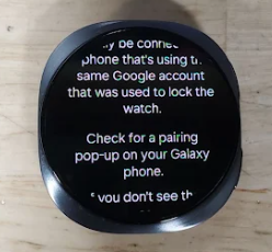 AA+Original OEM OLED Screen + Housing + Battery OF  Samsung Galaxy Watch 8 (40mm) (For Parts | Non-Functional, Graphite)