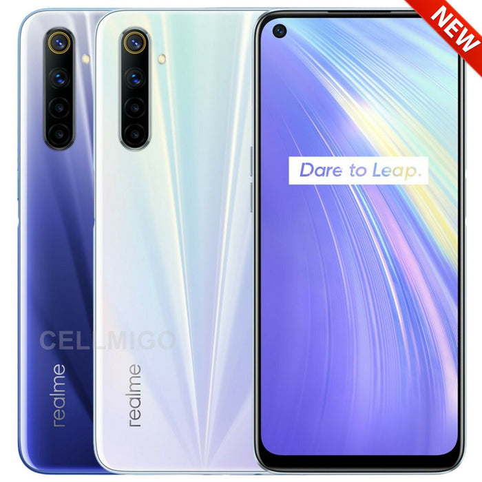 Realme 6 (64 GB, 4 GB) 6,5" 90 Hz Dual SIM GSM Desbloqueado Global 4G LTE RMX2001