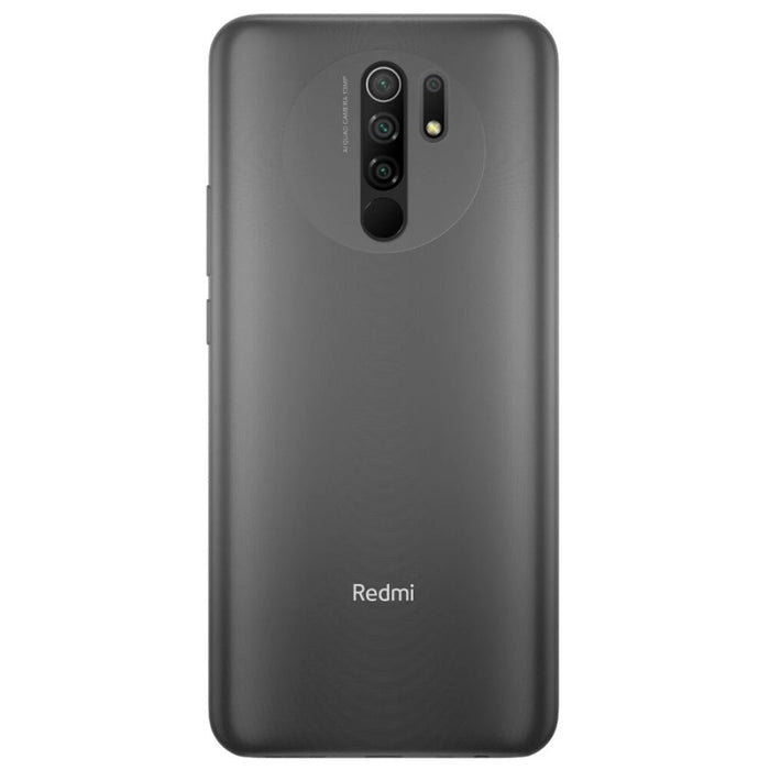 Xiaomi Redmi 9 (64 GB, 4 GB) 6,53" Dual SIM GSM Desbloqueado EE. UU. + Global 4G LTE (Excelente - Reacondicionado, Gris carbón)