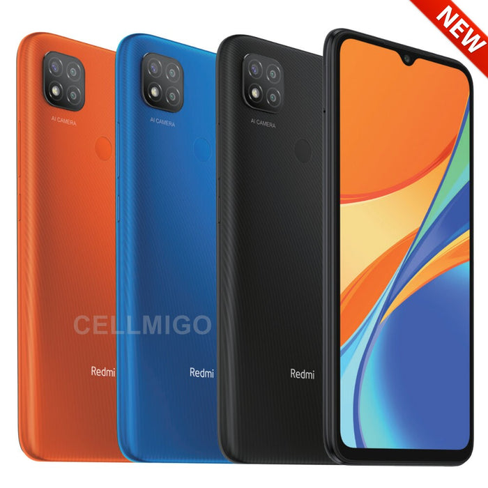 Xiaomi Redmi 9C (64GB, 3GB) 6.53" Dual SIM GSM Unlocked Global 4G LTE