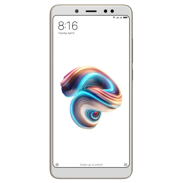 Xiaomi Redmi Note 5 (64 GB, 4 GB) 5.99" Dual SIM GSM Desbloqueado 4G LTE (Oro) (Excelente - Reacondicionado, )