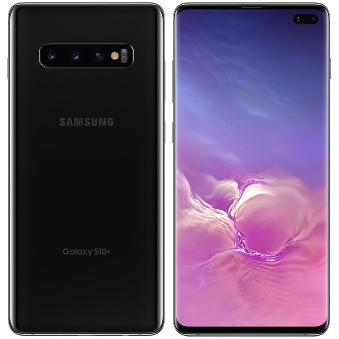 SAMSUNG Galaxy S10+ (128GB, 8GB) 6.4" 4G LTE Fully Unlocked (GSM + CDMA) G975U (Excellent - Refurbished)