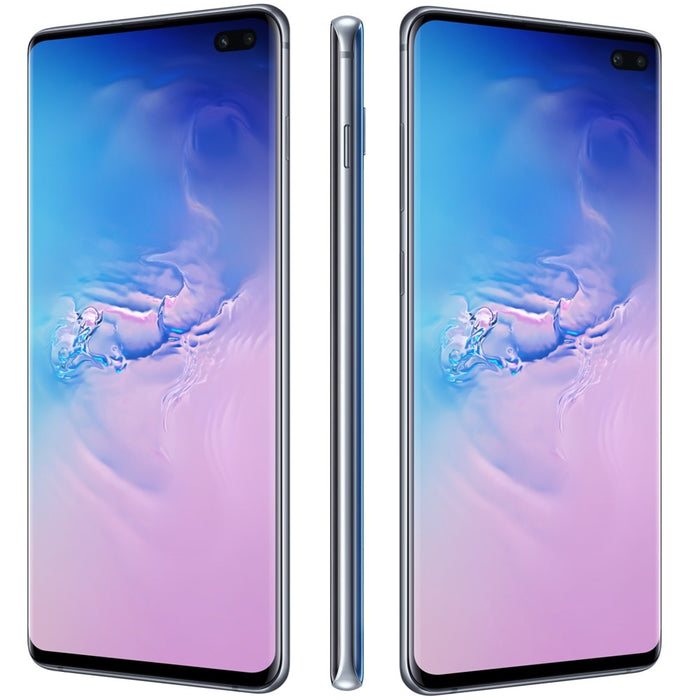 SAMSUNG Galaxy S10+ (128GB, 8GB) 6.4" 4G LTE Fully Unlocked (GSM + CDMA) G975U (Excellent - Refurbished)