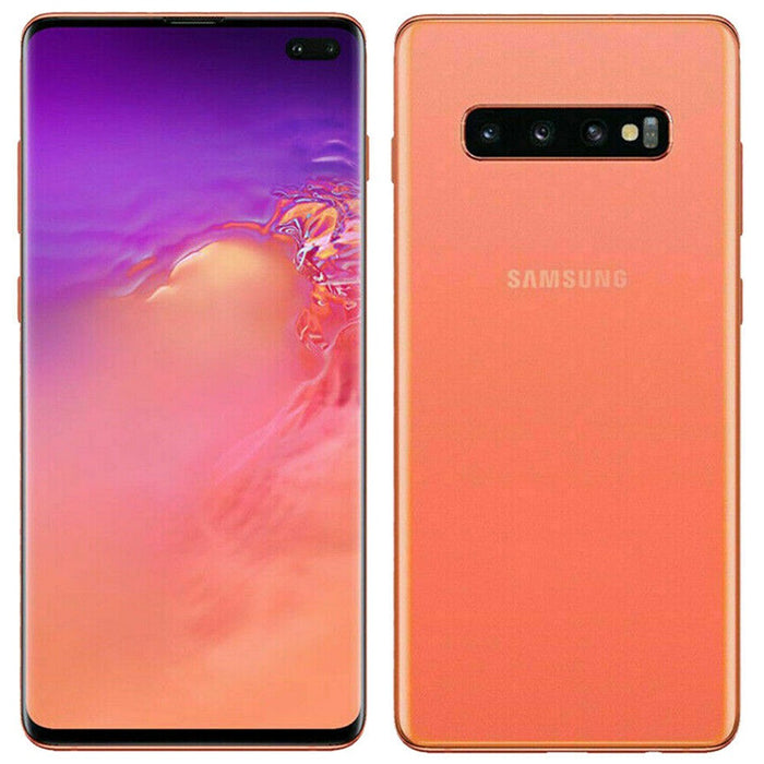 SAMSUNG Galaxy S10+ (128GB, 8GB) 6.4" 4G LTE Fully Unlocked (GSM + CDMA) G975U (Excellent - Refurbished)