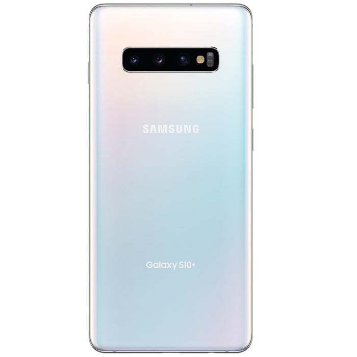 SAMSUNG Galaxy S10+ (512GB, 8GB) 6.4" 4G LTE Fully Unlocked (GSM + CDMA) G975U (Good - Refurbished, Ceramic White)