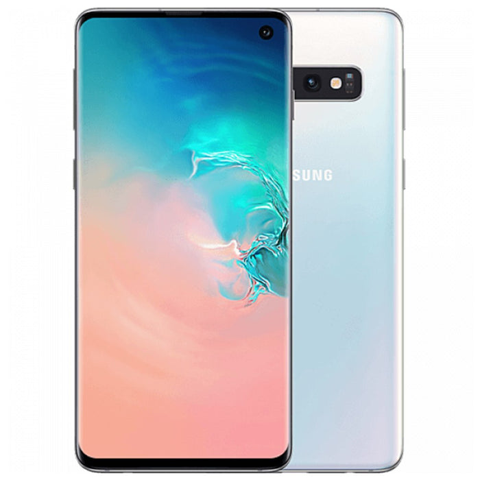 SAMSUNG Galaxy S10 (128GB,8GB)6.1" 4G LTE Fully Unlocked GSM+CDMA G973U-White (Excellent - Refurbished, Prism White)