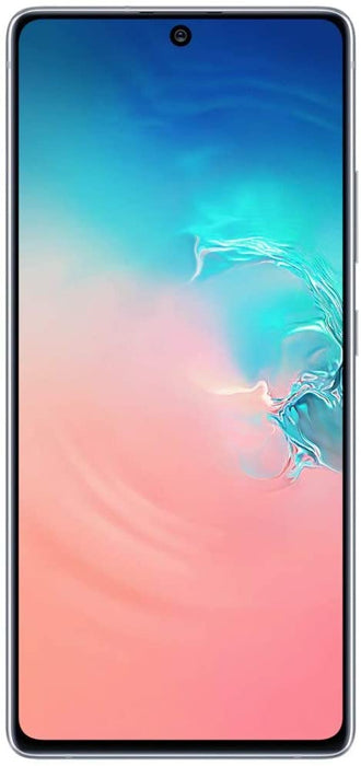 SAMSUNG Galaxy S10 Lite (128GB, 8GB) 6.7" Global 4G LTE GSM Unlocked G770F/DS (Excellent - Refurbished, Prism White)