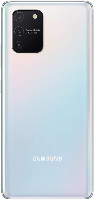 SAMSUNG Galaxy S10 Lite (128GB, 8GB) 6.7" Global 4G LTE GSM Unlocked G770F/DS (Excellent - Refurbished, Prism White)