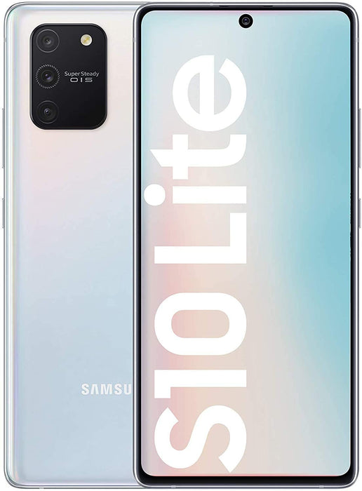 SAMSUNG Galaxy S10 Lite (128 GB, 8 GB) 6.7" Global 4G LTE GSM Desbloqueado G770F/DS (Excelente - Reacondicionado, Prism White)