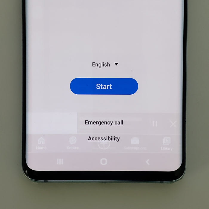 Samsung Galaxy S10 (128 GB, 8 GB) 6,1" 4G LTE GSM+CDMA G973U completamente desbloqueado - Azul (Aceptable - Reacondicionado, Azul)