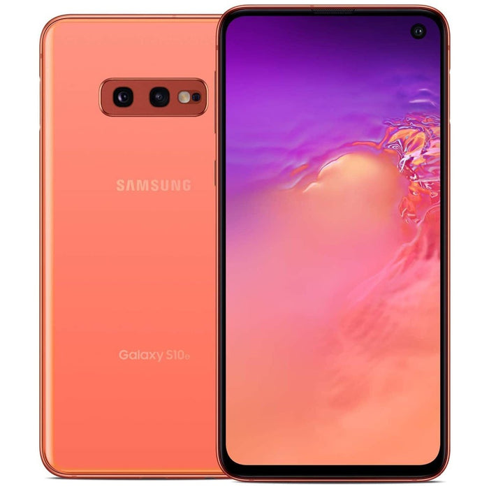 SAMSUNG Galaxy S10e (128 GB, 6 GB) 5.8" 4G LTE Totalmente desbloqueado (GSM+CDMA) G970U (Excelente - Reacondicionado, Azul Prisma)