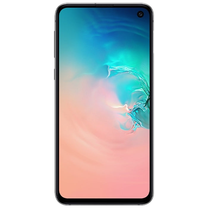 SAMSUNG Galaxy S10e (128GB, 6GB) 5.8" 4G LTE Fully Unlocked (GSM+CDMA) G970U (Excellent - Refurbished, Prism White)