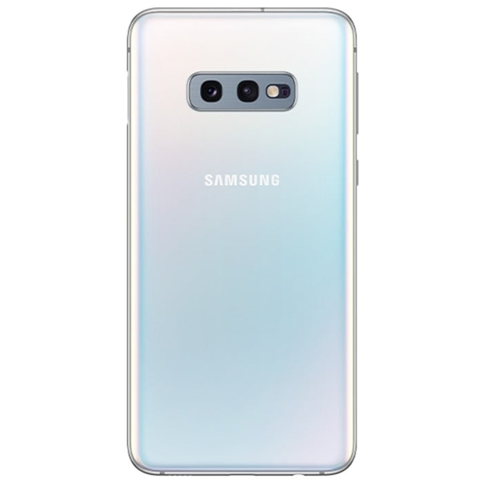 SAMSUNG Galaxy S10e (256GB, 8GB) 5.8" AMOLED, Snapdragon 855, 4G LTE (GSM + CDMA) T-Mobile Unlocked (AT&T, Verizon, GoogleFi) G970U (Fast Car Charger Bundle) (Prism White) (Renewed) (Excellent - Refurbished, Prism White)