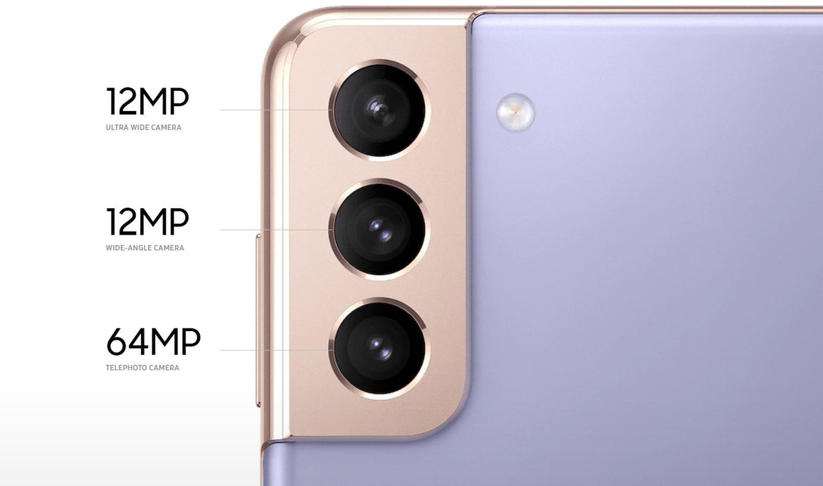 SAMSUNG Galaxy S21+ Plus 5G (128GB, 8GB) 6.7" T-Mobile Locked G996U (Renewed | Pre-Loved, Phantom Black)