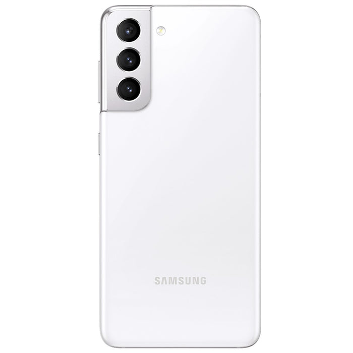 SAMSUNG Galaxy S21 5G (128GB, 8GB) 6.2" 5G/4G LTE T-Mobile Locked G991U1 (White) (Excellent - Refurbished, Phantom White)