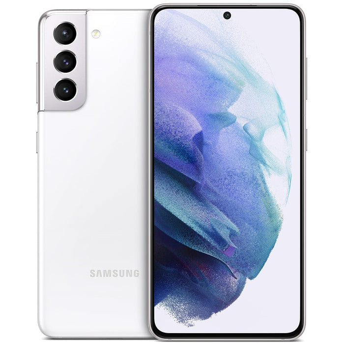 SAMSUNG Galaxy S21 5G (128GB, 8GB) 6.2" Factory Unlocked (GSM + Verizon) G991U1 (Excellent - Refurbished)