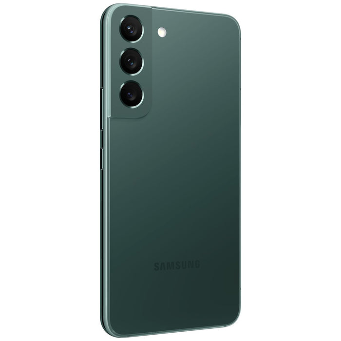 SAMSUNG Galaxy S22 5G (256GB, 8GB) 6.1" Factory Unlocked (GSM + Verizon) S901U1 (Good - Refurbished, Green)
