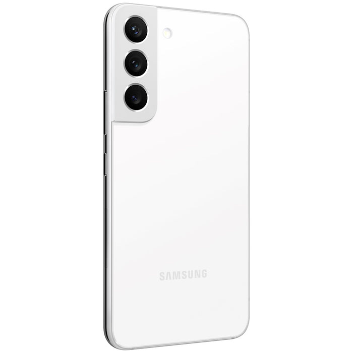 SAMSUNG Galaxy S22 5G (256GB, 8GB) 6.1" Fully Unlocked (GSM+Verizon) S901U1 (Good - Refurbished, Phantom White)