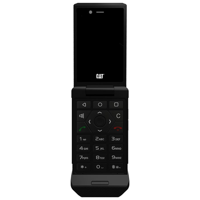 CAT S22 Flip (16GB, 2GB) 2.8" T-Mobile locked Global 4G LTE GSM (Renewed | Like New, Black)