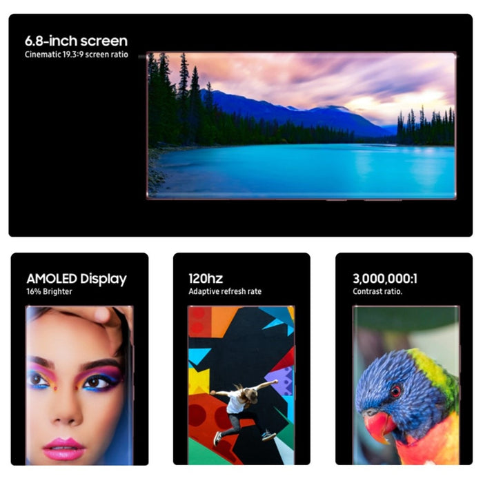 SAMSUNG Galaxy S22 Ultra 5G (256GB, 12GB) 6.8" T-Mobile Locked S908U (Renewed | Pre-Loved, Green)