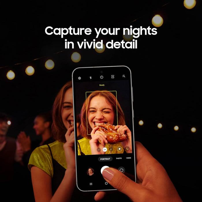 SAMSUNG Galaxy S23 FE 5G (128GB, 8GB) 6.4" Fully Unlocked for US & Global S711U1 (Renewed | Clean Screen, Graphite)