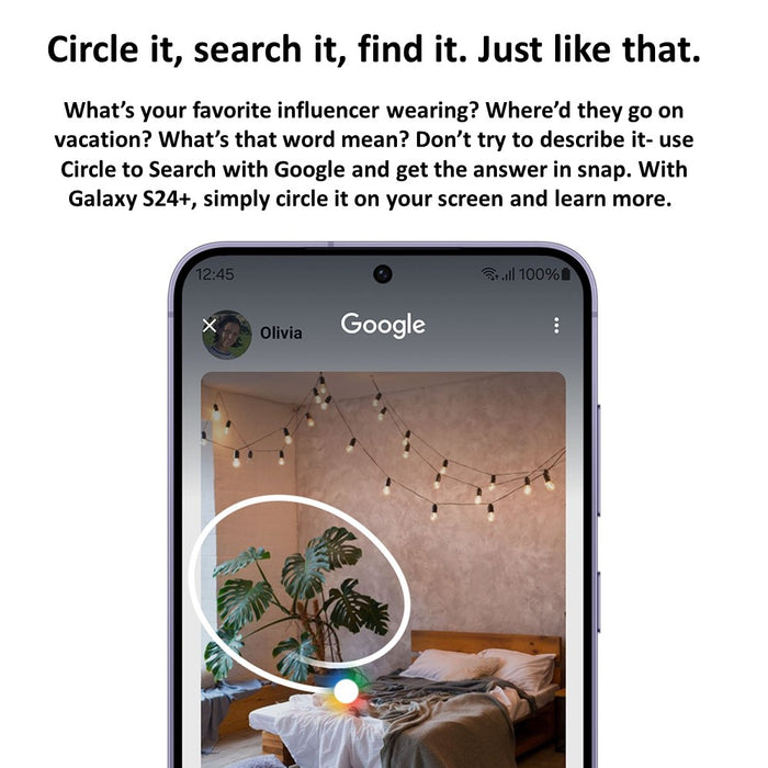 Samsung Galaxy S24+ Plus 5G (256GB, 12GB) 6.7" for US Cellular Only - S926 (Renewed | Like New, Marble Gray)