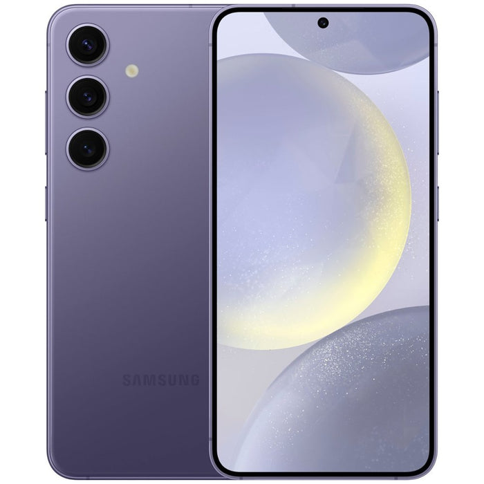 Original  OLED Display Screen + Cams + Housing + Battery  of Samsung Galaxy S24+ Plus (For Parts | Non-Functional, Cobalt Violet)