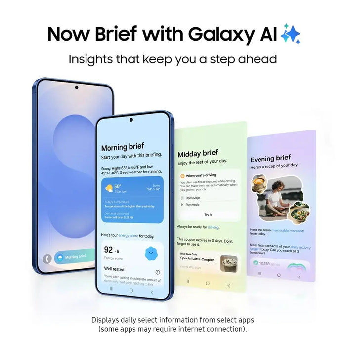 Samsung Galaxy S25 Plus 5G (256GB, 12GB) 6.7" AT&T Locked US Model S936U (Renewed | Like New, Silver Shadow)