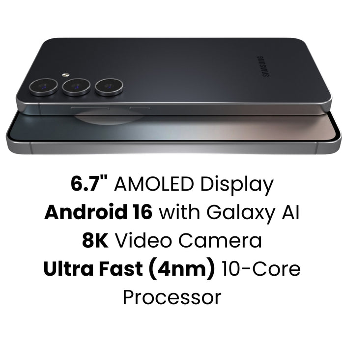 Samsung Galaxy S25 FE 5G (128GB, 8GB) 6.7" Fully Unlocked US & Global  S731U (Renewed | Like New)