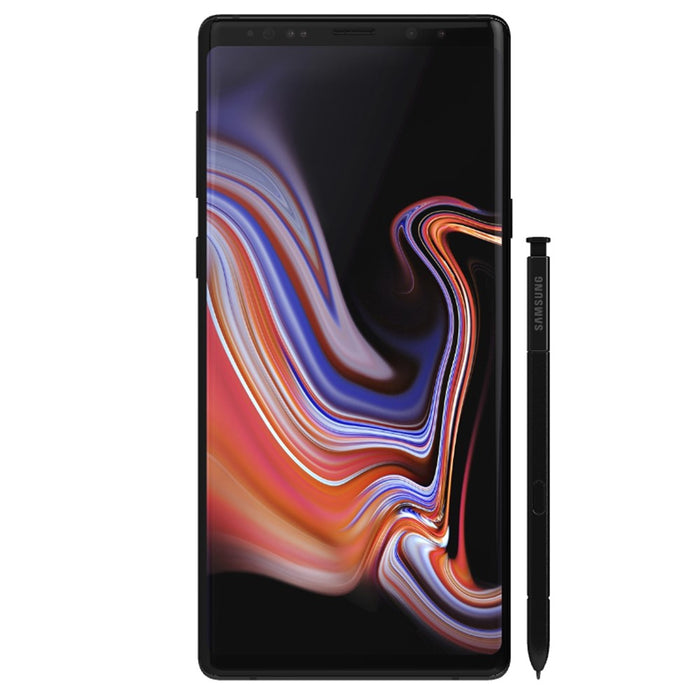 SAMSUNG Galaxy Note 9 (128 GB, 6 GB) 6,4" 4G LTE (GSM + CDMA) Totalmente desbloqueado N960U (en buenas condiciones, reacondicionado, negro medianoche)