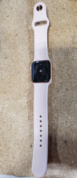 Apple Watch SE (40mm, Wi-Fi, GPS + 4G LTE) 1.57" w/ Aluminum Case-FOR PARTS (For Parts Only / Not Working, Gold)