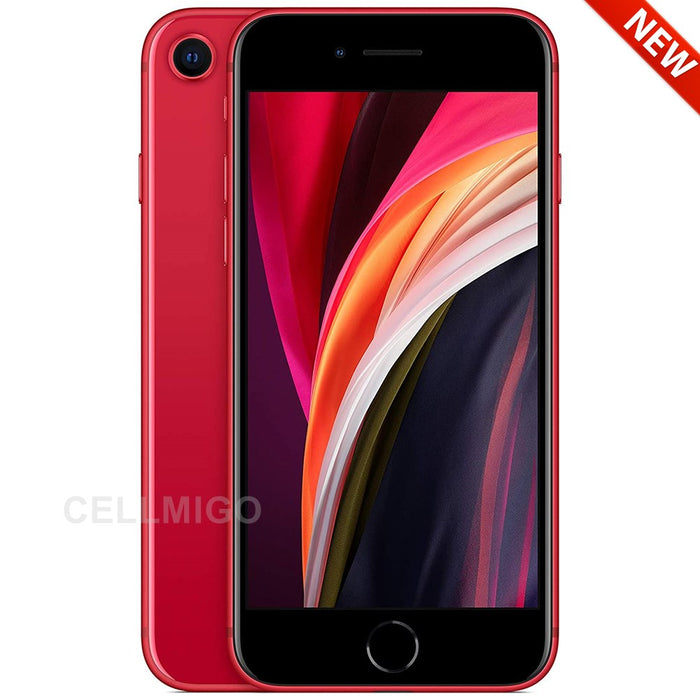 Apple iPhone SE 2.ª generación (2020, 256 GB) 4,7", GSM + Verizon desbloqueado A2275 (rojo) (rojo)