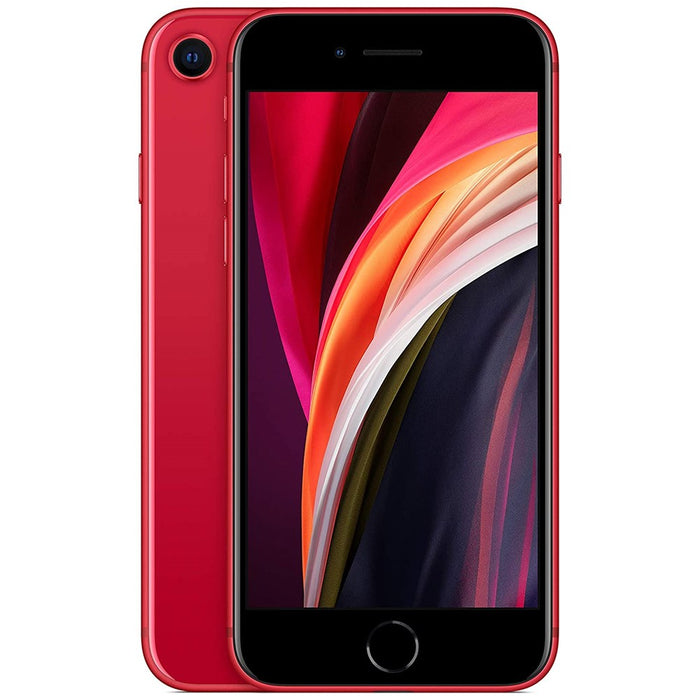 Apple iPhone SE 2nd Gen (2020, 256GB) 4.7", GSM + Verizon Unlocked A2275 (Red) (Red)