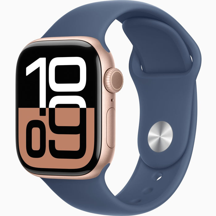 Apple Watch Series 10 (42mm, GPS+Cellular) 1.77" Fully Unlocked w/ Aluminum Case (Excellent - Refurbished)