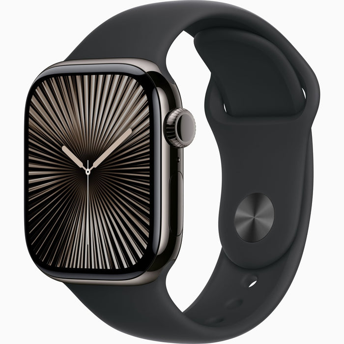 Apple Watch Series 10 (46mm, GPS+Cellular) 1.96" Fully Unlocked w/ Titanium Case (Excellent - Refurbished)