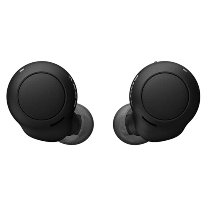 Auriculares inalámbricos Sony WF-C500/BZ con Bluetooth, micrófono integrado y estuche de carga (excelentes, reacondicionados, color negro)