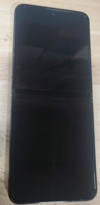 SAMSUNG Galaxy Z Flip4 5G (128GB, 8GB) 6.7" Fully Unlocked **** (READ DESCRPTION) *** (Renewed | Smart Saver, Graphite)