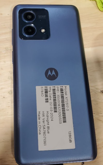 Moto G Stylus 2023 (128GB, 4GB) 6.5" GSM Unlocked Global **READ DESCRIPTION** (Renewed | Smart Saver, Blue)