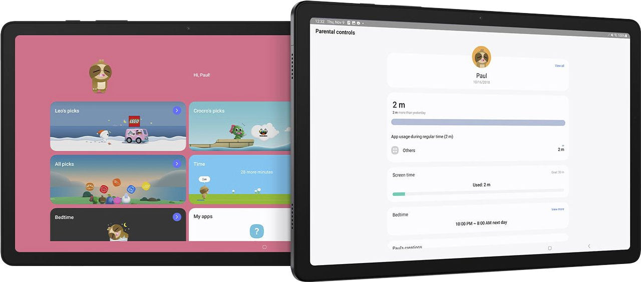 Samsung Galaxy Tab A9+ Plus | 256GB, 8GB | 11" Android 15 Tablet US Model X210 (Renewed | Like New)