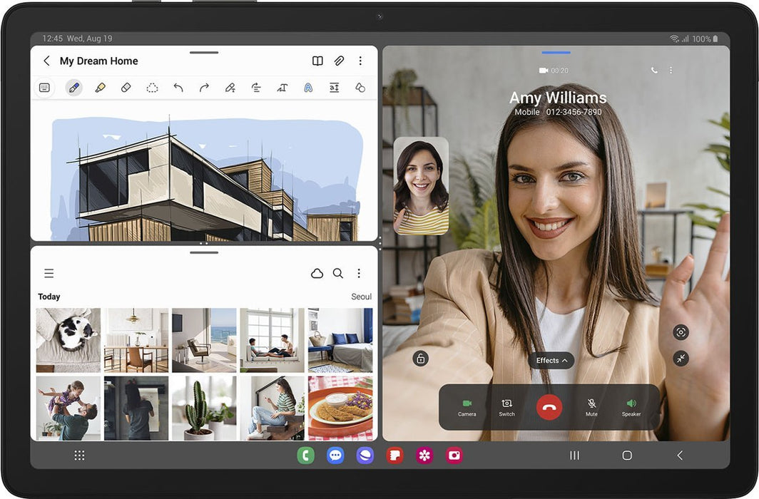 Samsung Galaxy Tab A9+ Plus | 256GB, 8GB | 11" Android 15 Tablet US Model X210 (Renewed | Like New)