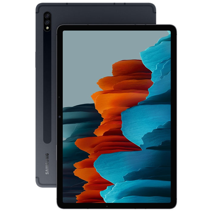 Samsung Galaxy Tab S7 5G 11" (128GB, 6GB) Global 4G LTE GSM Unlocked T878U (Renewed | Smart Saver, Mystic Black)