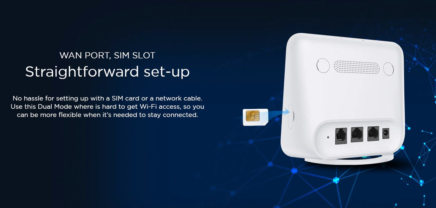 TCL Wi-Fi LINK HUB Mobile Factory Unlocked Global 4G LTE CAT 4 HH42NK1 (Renewed | Like New, White)