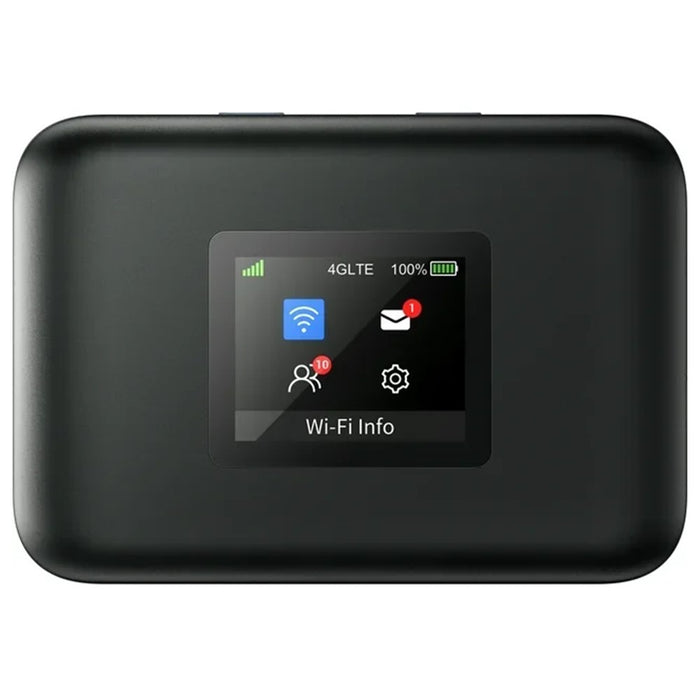 AT&T Turbo Hotspot 3 Mobile Hotspot Router, AT&T Locked (Excellent - Refurbished, Black)