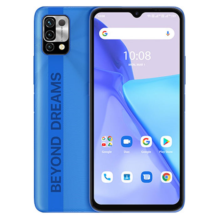 Umidigi Power 5 (64 GB, 3 GB) 6,53" Dual SIM GSM Desbloqueado 4G LTE (Azul) (Excelente - Reacondicionado, Azul Zafiro)