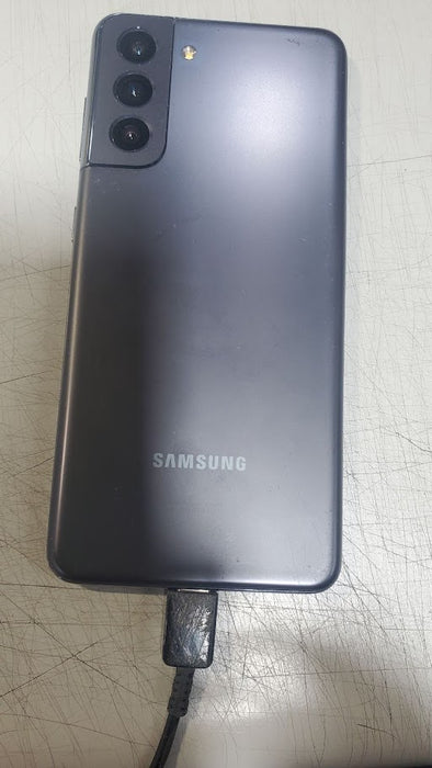 Samsung Galaxy S21 5G (256GB, 8GB) 6.2" Unlocked (GSM + Verizon) G991U FOR PARTS (For Parts Only / Not Working, Phantom Gray)